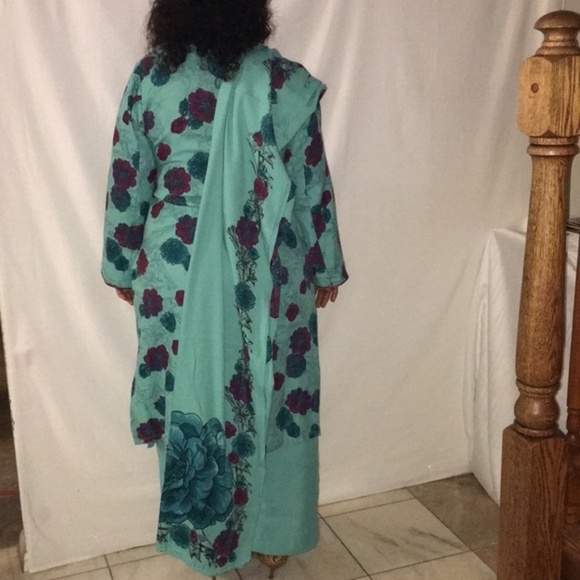 Indian Pakistani Salwar Kurti Outfit Large - Picture 3 of 12